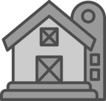 Barn Vector Icon Design
