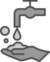 Handwash Vector Icon Design