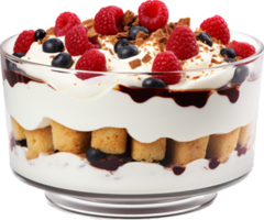 Trifle png with AI generated.