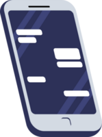 SmartPhone, Mobile phone. flat style cartoon illustration. png