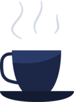 Coffee cup. flat style cartoon illustration. png