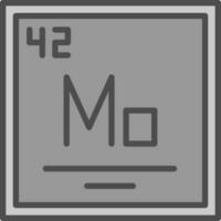 Molybdenum Vector Icon Design