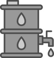 Barrels Vector Icon Design