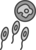 Ovum Vector Icon Design