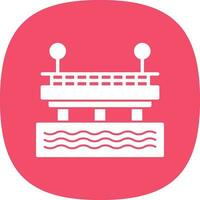 Pier Vector Icon Design
