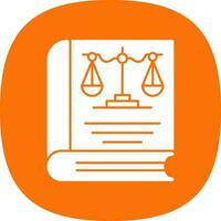 Law Vector Icon Design
