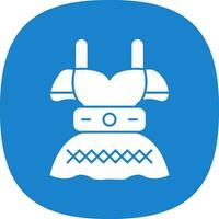 Dirndl Vector Icon Design