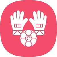 Goalie Vector Icon Design