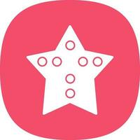 Starfish Vector Icon Design