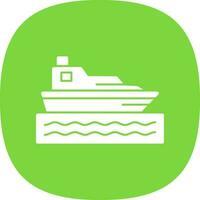 Boat Vector Icon Design