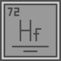 Hafnium Vector Icon Design