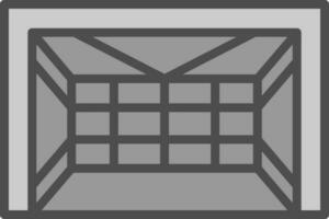 Goal box Vector Icon Design