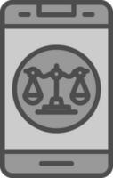 Legal Vector Icon Design