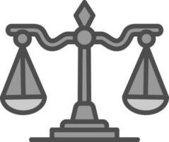 Justice Vector Icon Design