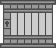 Prison Vector Icon Design