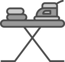 Iron board Vector Icon Design