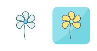 icono de vector de flores pequeñas