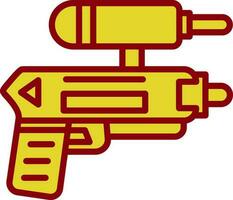 diseño de icono de vector de pistola de agua