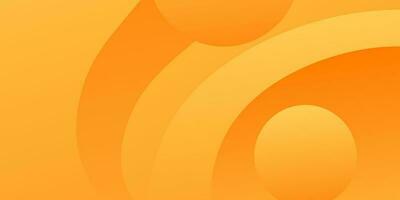 orange gradient abstract background banner vector