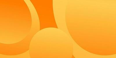 orange gradient abstract background banner vector