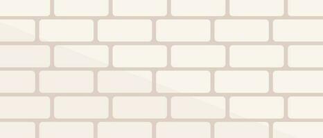 white brick texture backhround for banner with empty space vector