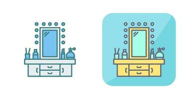 Dressing Table Vector Icon