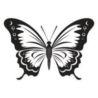 schön Schmetterling Silhouette - - generativ ai png