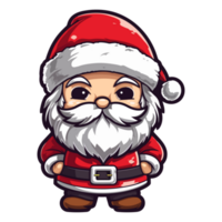 bellissimo Natale Santa - generativo ai png