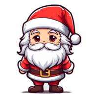 Beautiful Christmas Santa - Generative Ai png