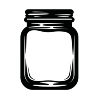 Jar Silhouette - Generative Ai png