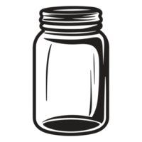 bellissimo vaso silhouette - generativo ai png