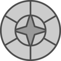 Frisbee Vector Icon Design