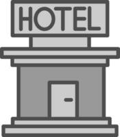 Hotel Vector Icon Design