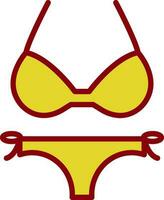 Bikini Vector Icon Design