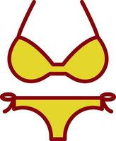 bikini vector icono diseño