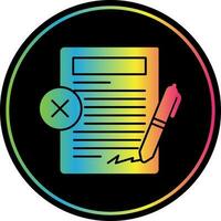 Disagreement Vector Icon Design