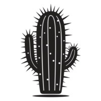 hermosa cactus - generativo ai png