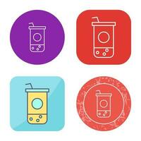 Chocolate Shake Vector Icon