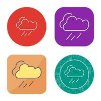 Rain Vector Icon