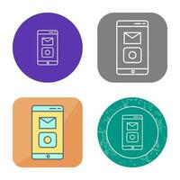 Unique Mobile Applications Vector Icon