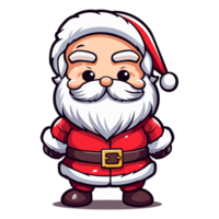 lindo Natal santa - generativo ai png