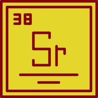 Strontium Vector Icon Design