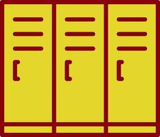 Locker Vector Icon Design