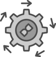 Work in progress Vector Icon Design