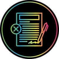 Disagreement Vector Icon Design