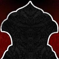 Dark Mehrab Islamic background hd - Religious template for social media photo