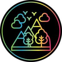 Alps Vector Icon Design