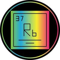 Rubidium Vector Icon Design