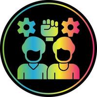 Team Vector Icon Design