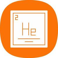 Helium Vector Icon Design